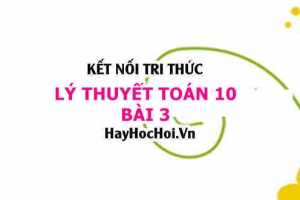 Lý thuyết Toán 10 bài 3: Bất phương trình bậc nhất hai ẩn (Kết nối tri thức)
